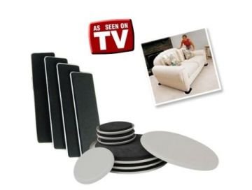 Yeni Mobilya Kaydırıcı Aparat Furniture Sliders  (12 Parça)