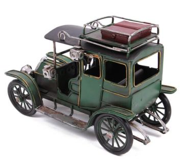 Dekoratif Metal Coupe Araba Resim Çerçeveli