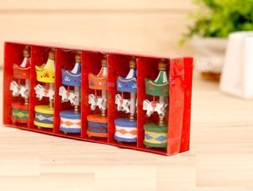 Atlı Karınca Yılbaşı Ağacı Süsleri (6 Adet)