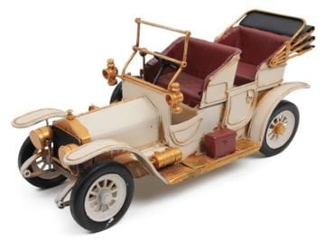 Dekoratif Eskitme Metal Araba Ford Classic