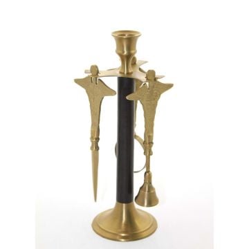 Dekoratif Hediyelik Pirinç Masa Üstü Set (25 cm x 9 cm)