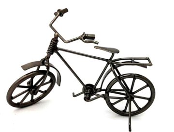 Dekoratif Metal Bisiklet Biblo
