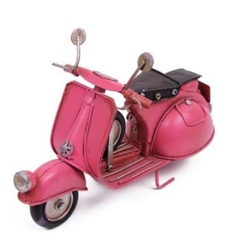 Dekoratif Eskitme Metal Scooter Vespa
