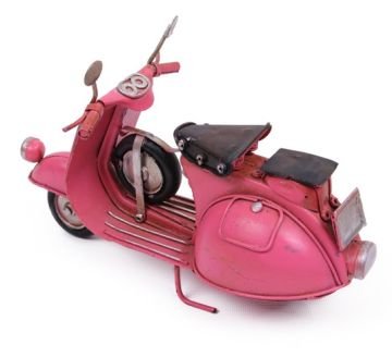 Dekoratif Eskitme Metal Scooter Vespa