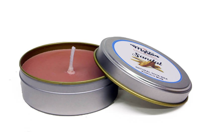 Sandal Mum Kokulu Mini Teneke Soya Wax