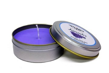 Lavender Mum Kokulu Mini Teneke Soya Wax