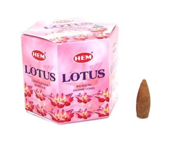Hem Lotus Back Flow (Geri Akış) Cones Konik Tütsü (40 Adet)