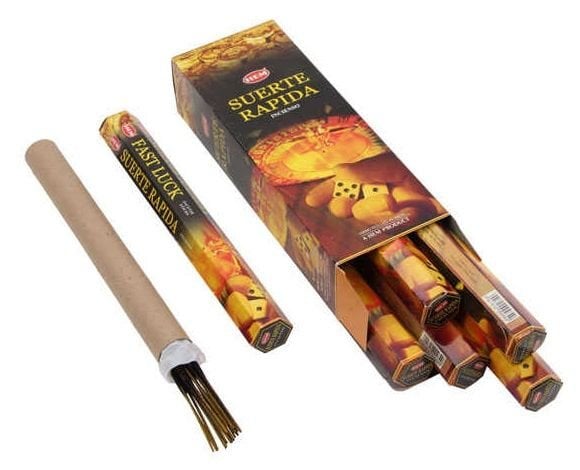 Hem Fast Luck Hexa Hızlı Şans Çubuk Tütsü İncense Sticks (120 Adet)