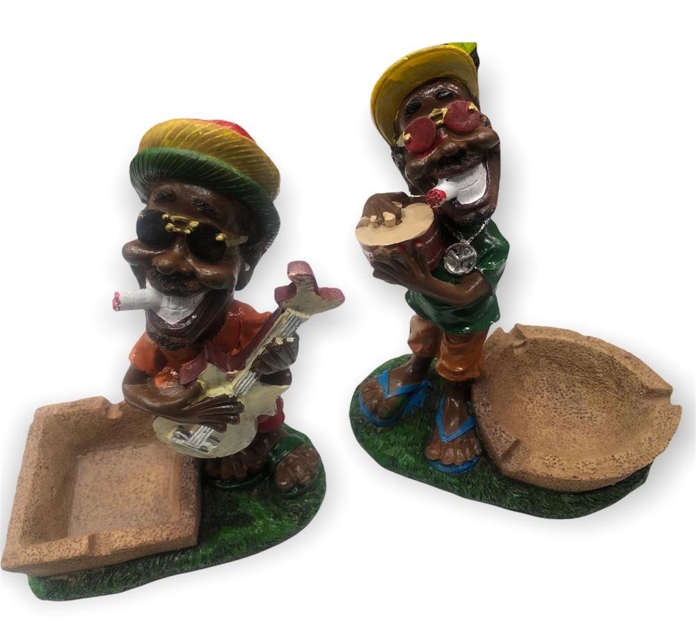 Pipolu Müzisyen Bob Marley Tasarımlı Polyester Küllük