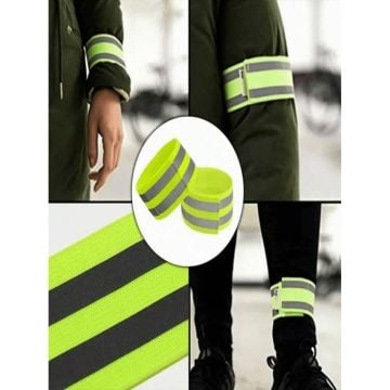 Güçlü Sihirli Neon Yapışkanlı Reflektif Bilek Ve Ayak Bandı