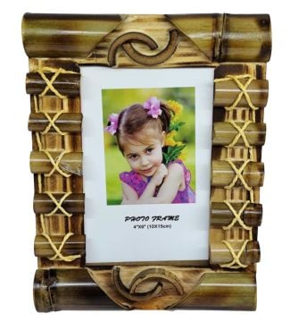 Bambu Tasarım MasaÜstü Dekoratif Fotoğraf Çerçevesi (10 cmx 15 cm)