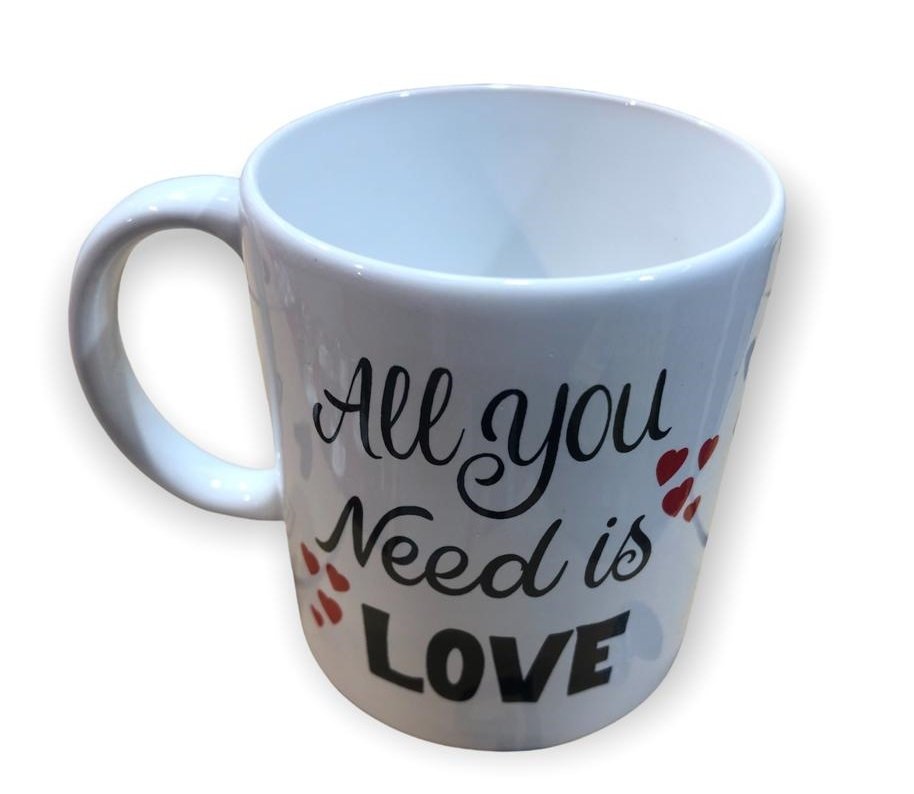 All You Need is Love Seramik Kupa Bardak
