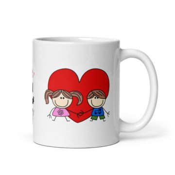 I Love You Everyday Temalı Sevgililer Günü Seramik Kupa Bardak