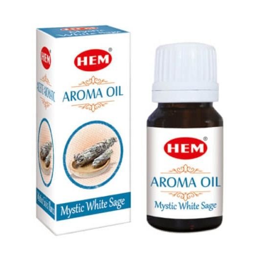 Hem Mystıc White Sage Aroma Oil Limon Buhur Yağı (12 Adet)