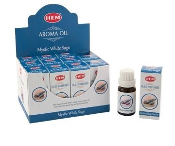 Hem Mystıc White Sage Aroma Oil Limon Buhur Yağı (12 Adet)