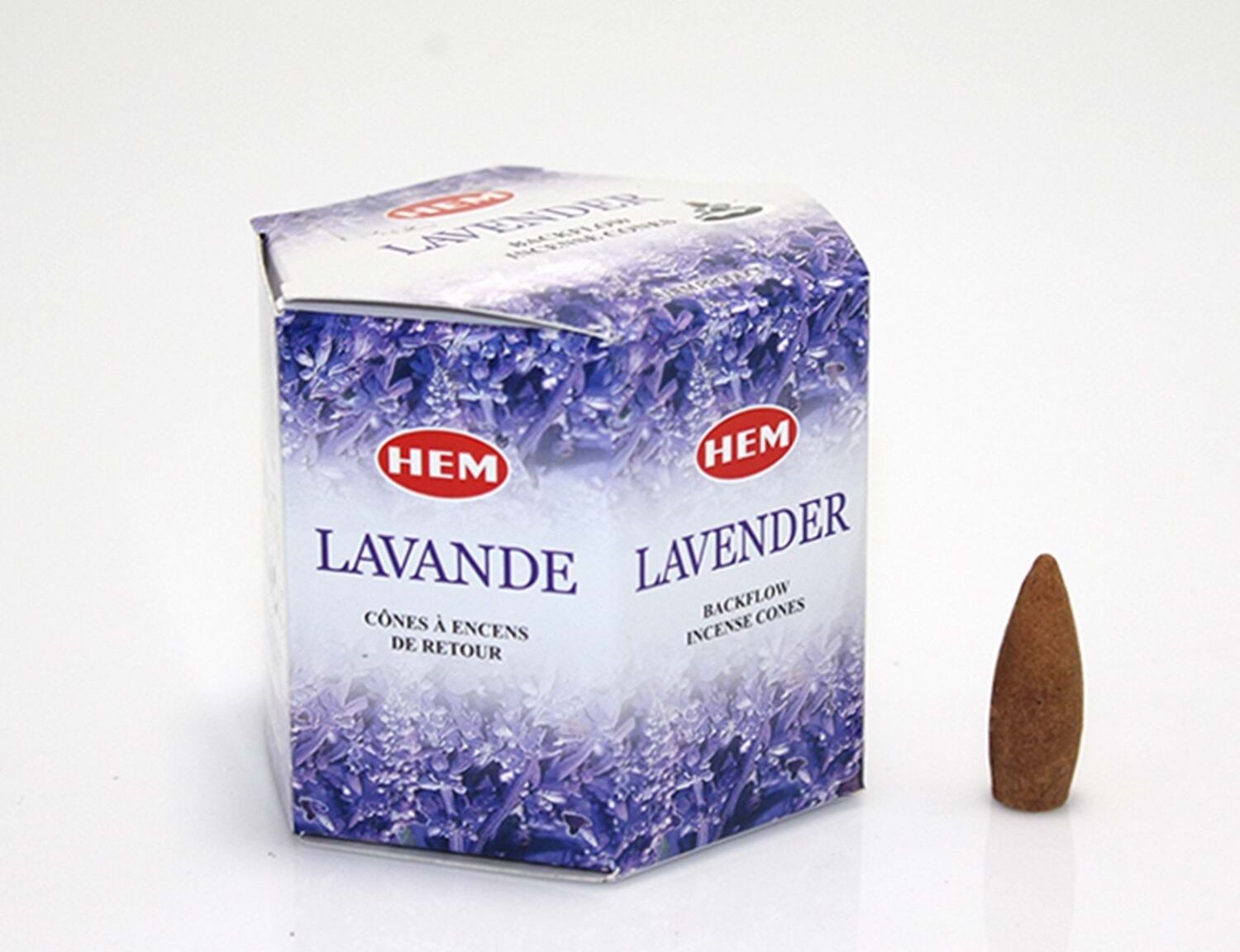 Hem Lavander Back Flow (Geri Akış) Cones Konik Tütsü (40 Adet)