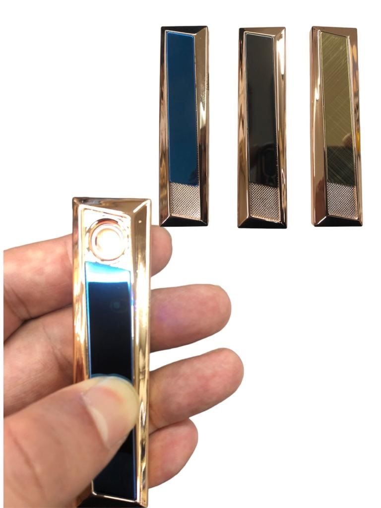 Metal Usb Kızaklı Şarjlı Çakmak