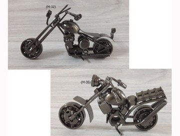 Metal Model Maket Motosiklet Biblo