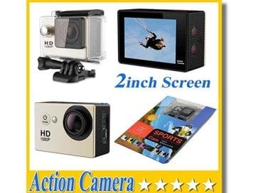 Angel Eye 1080P Full HD 2''LCD Ekranlı Waterproof Aksiyon Kamera