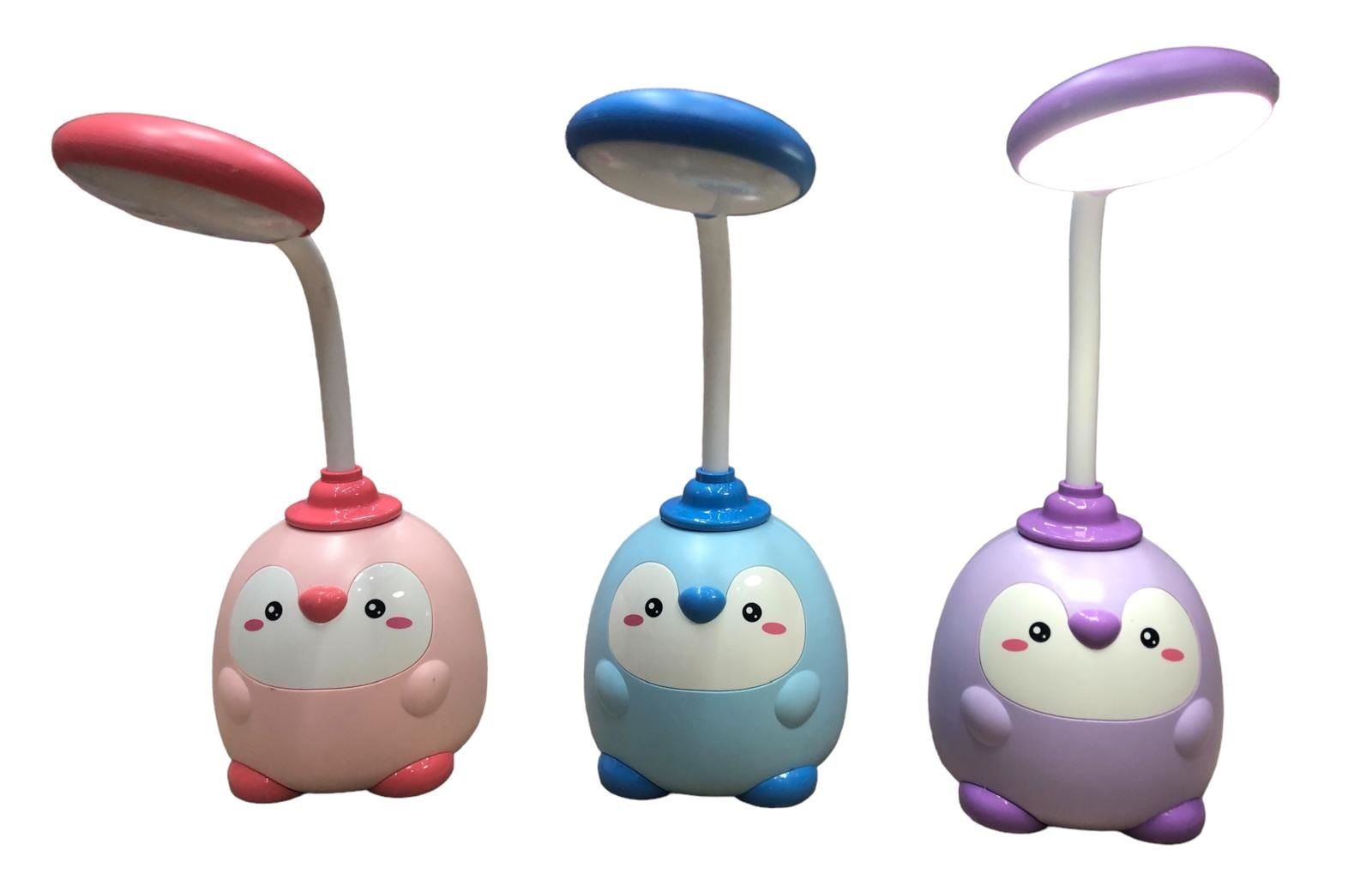 Usb Şarjlı Sevimli Penguen Masa Lambası