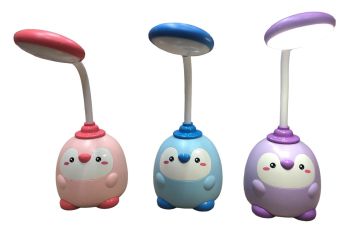 Usb Şarjlı Sevimli Penguen Masa Lambası
