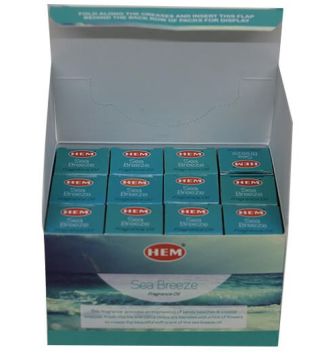 Hem Sea Breeze Fragrance Oil Buhur Yağı (12 Adet)