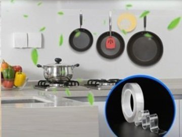 Çift Taraflı Nano Teknolojili Süper Güçlü Bant (3 Metre)