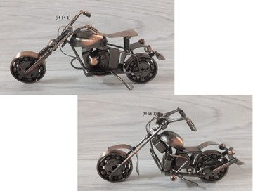 Nostaljik Metal Model Maket Motosiklet Biblo