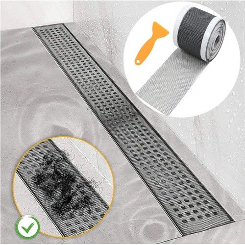 Çok Amaçlı Gider Süzgeci & Sineklik Tamir Kiti (12 Cm x 4 Mt)