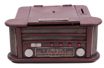 Nostaljik Plakçı Temalı Çerçeveli Kumbara