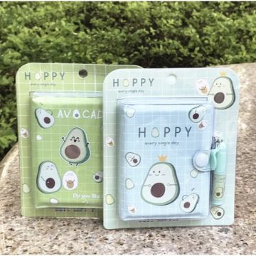 Avokado Mini Defter Ve Kalem Seti (16 Adet)
