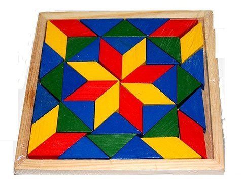 Ahşap Tangram Puzzle
