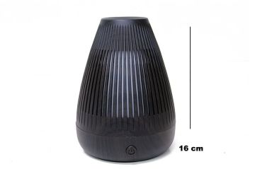Masaüstü Çizgili Desenli Aroma Buhur Difüzör Hava Nemlendirici