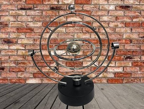 Masaüstü Orbital Sürekli Hareket Eden Kinetik Denge Topu