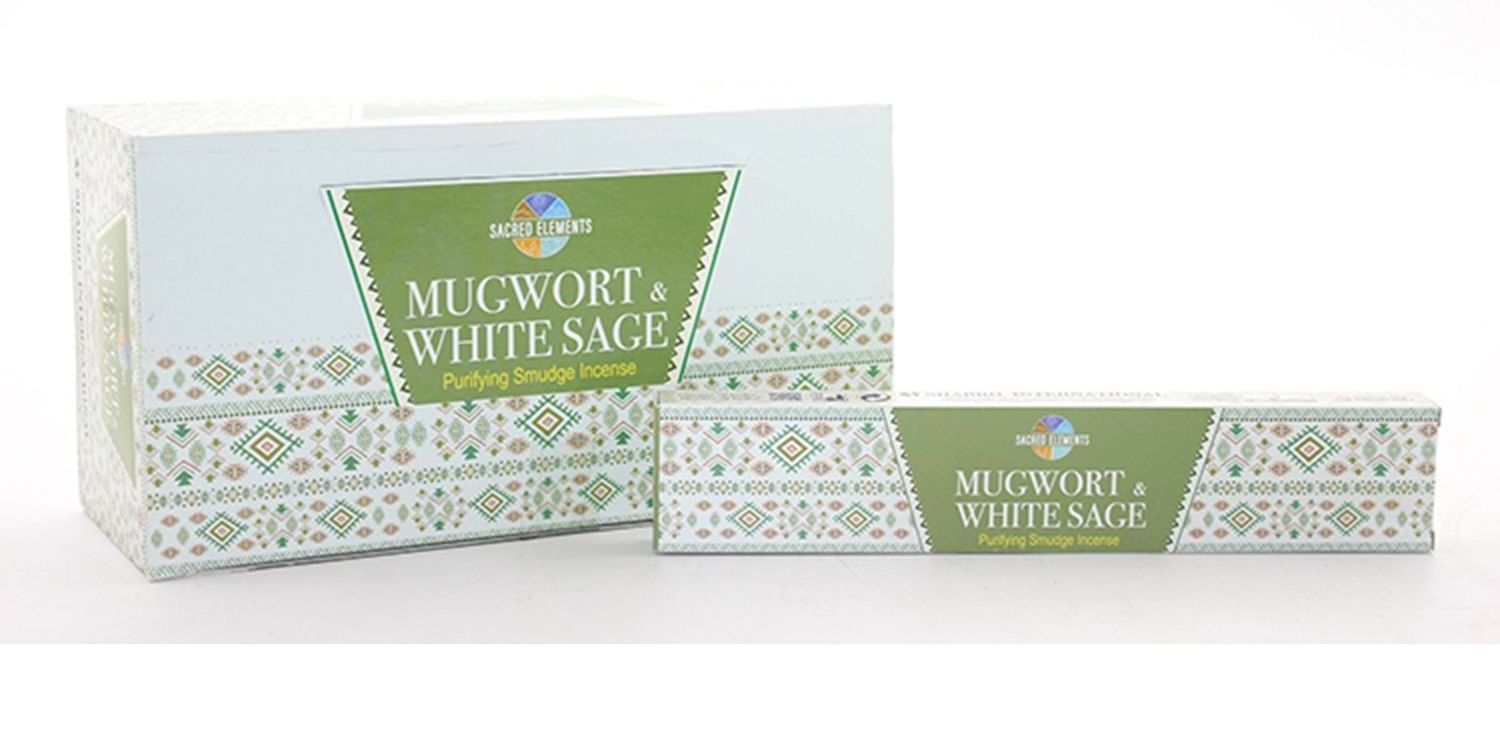 Hem Sacred Elements Mugwoth White Sage Masala Çubuk Tütsü (12 x 15gr)