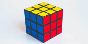 Eğitici Sihirli Rubik Zeka Küpü Çocuk Oyunu
