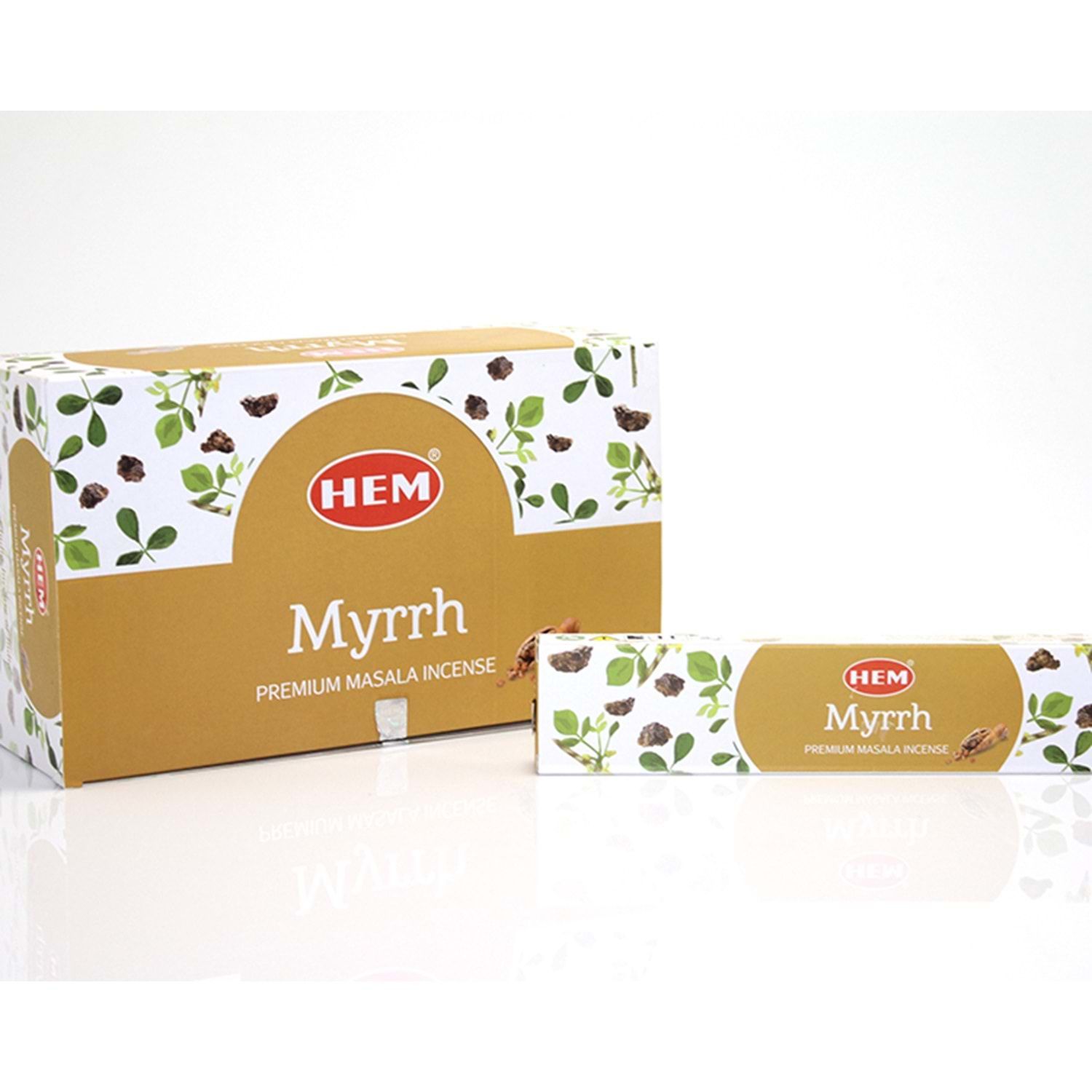 Hem Myrrh Masala Nature Masala Premium Çubuk Tütsü (12 x 15gr)