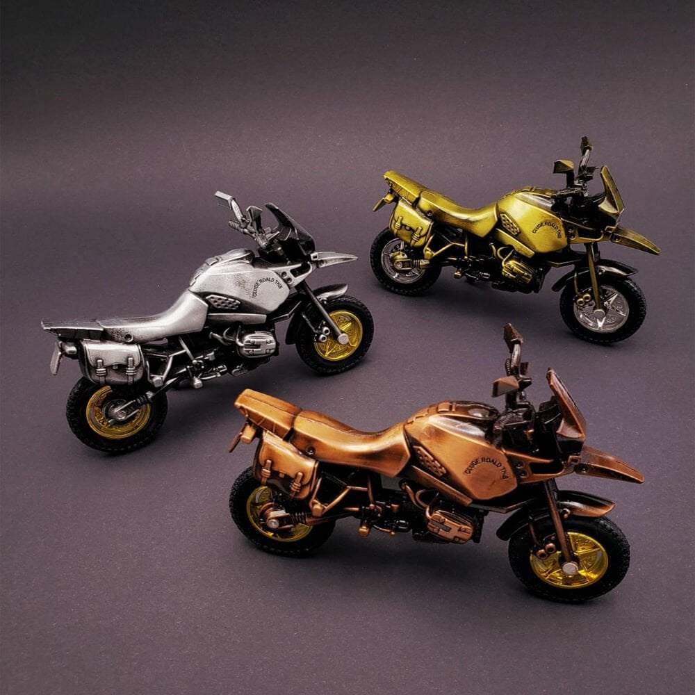 Dekoratif Nostaljik Vintage Metal Motor
