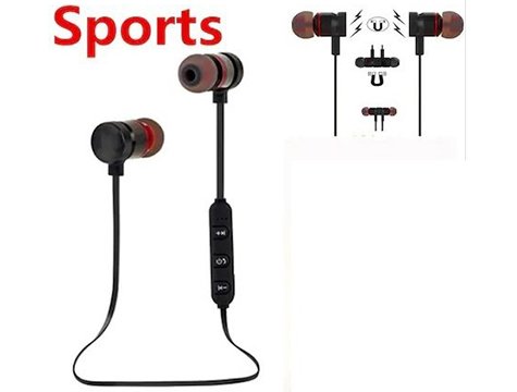 Mıknatıslı Bluetooth Kablosuz Kulaklık Sports Headset