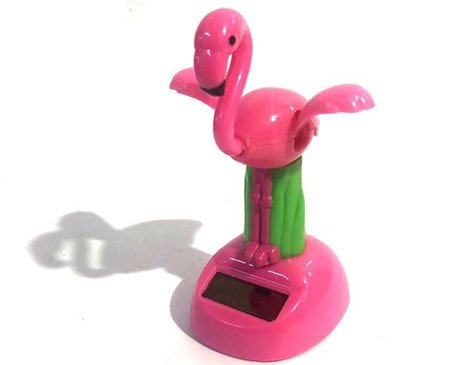 Solar Flamingo Güneş Enerjili Dans Eden Sallanan Oyuncak