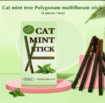 Kedi Catnip Mint Stick Nane Aromalı Matadabi Çubuğu