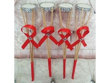 Kına Gecesi Survivor Meşale El Mumu( 10 Adet)