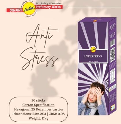 Sree Vani Anti Stress Çubuk Tütsü Incense Sticks (120 Adet)