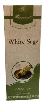 Aromatika White Sage Beyaz Adaçayı Kokulu Çubuk Tütsü (120 Adet)