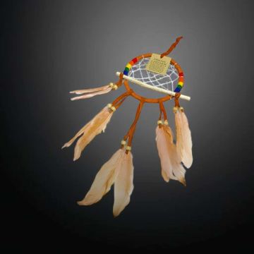 Mini Boncuklu Ve Dallı Rüya Kapanı Dream Catcher