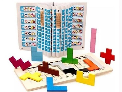 Penta Ahşap Zeka Geliştirici Strateji Oyun