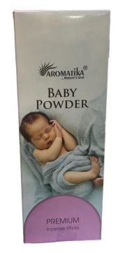 Aromatika Baby Powder Bebek Pudrası Kokulu Çubuk Tütsü (120 Adet)