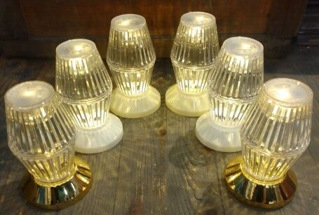 Mini Dekoratif Kristal Görünümlü Abajur Lamba (12 Cm)