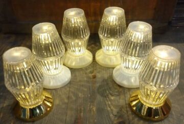 Mini Dekoratif Kristal Görünümlü Abajur Lamba (12 Cm)
