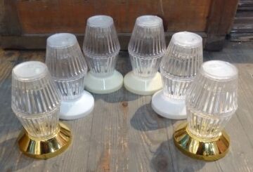 Mini Dekoratif Kristal Görünümlü Abajur Lamba (12 Cm)